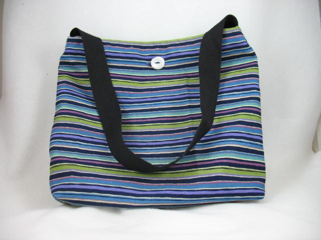 stripe purse